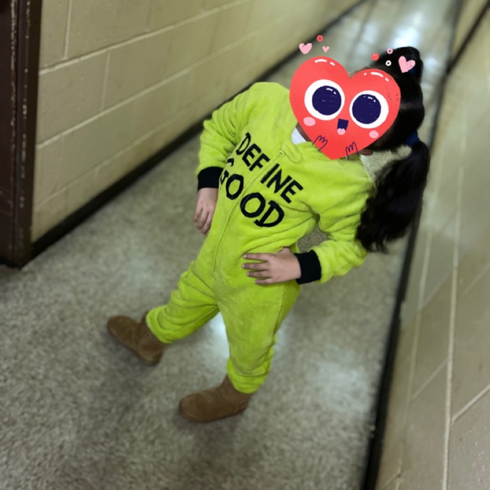 The grinch pajama suite